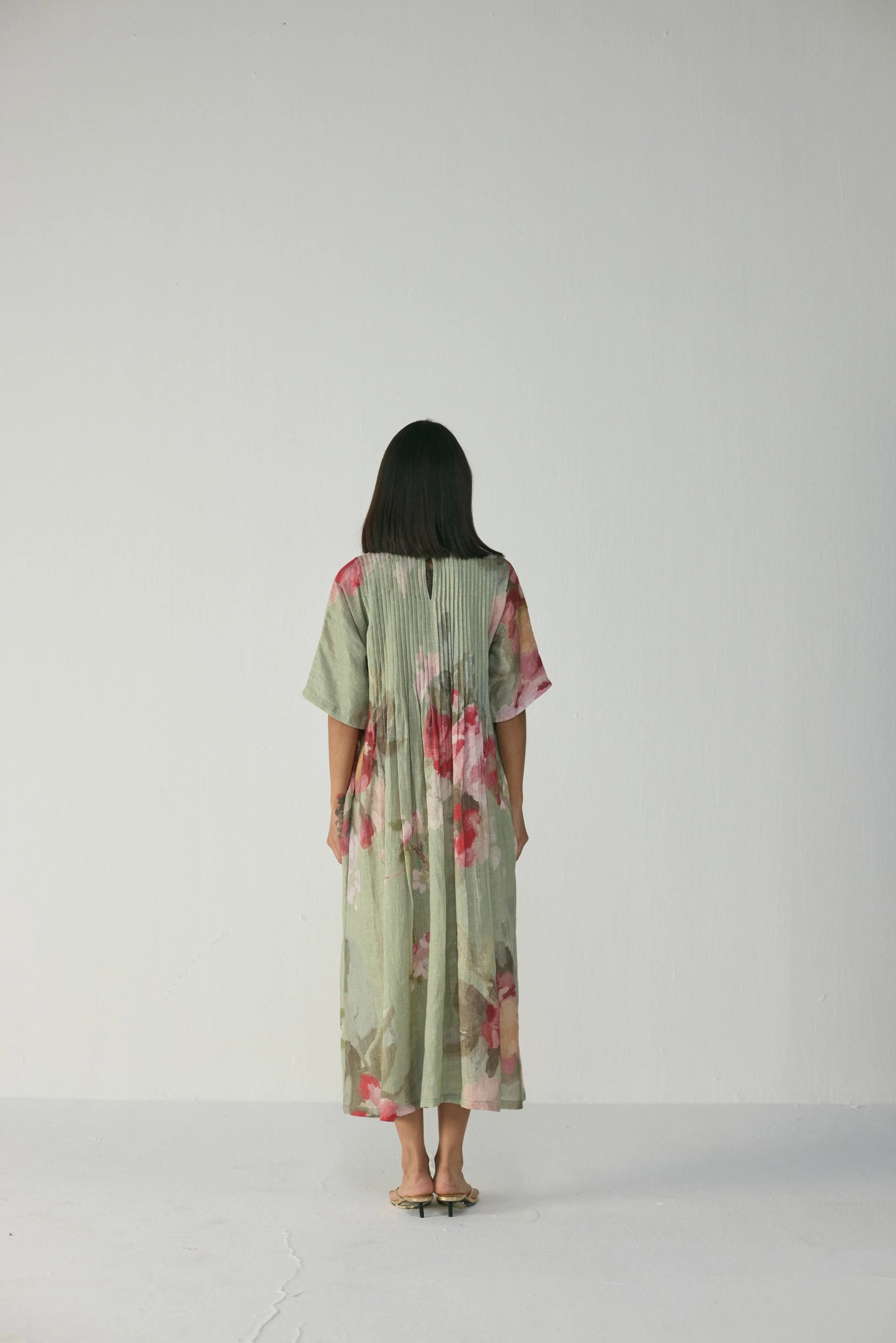 Roos Pintucks Dress