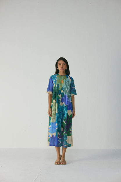 Garden Party Pintucks Dress