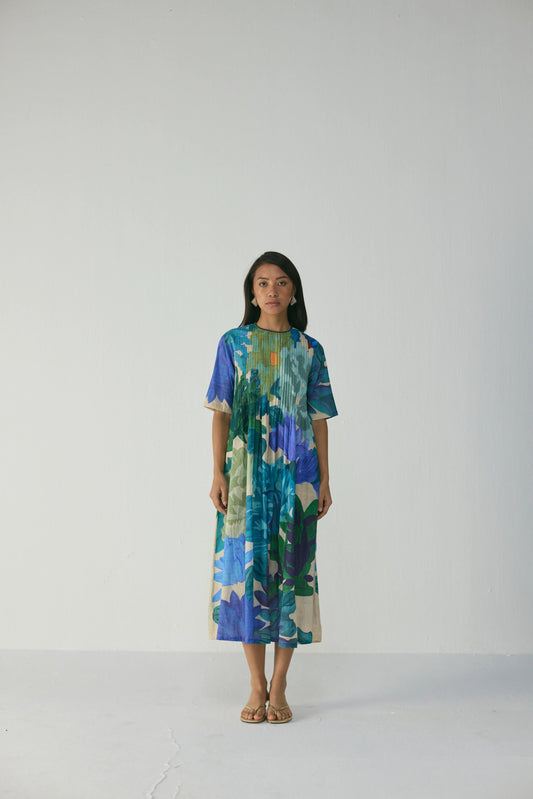 Garden Party Pintucks Dress