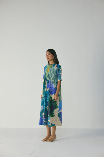 Garden Party Pintucks Dress