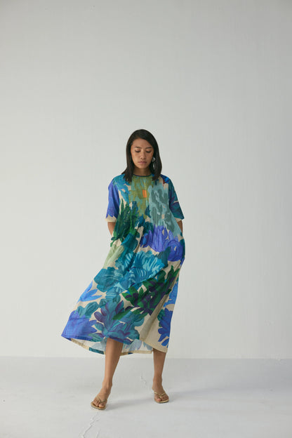 Garden Party Pintucks Dress