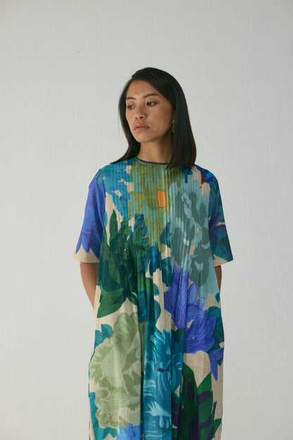 Garden Party Pintucks Dress