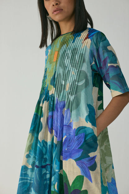 Garden Party Pintucks Dress