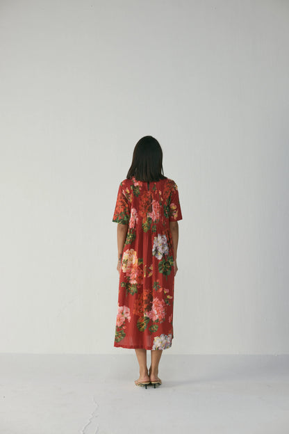Jingle Pintucks Dress