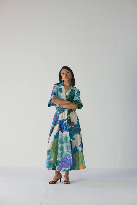 Garden Party Shirt Dress