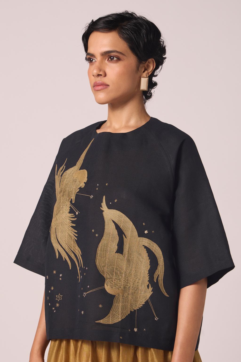 Roma Embroidered Top