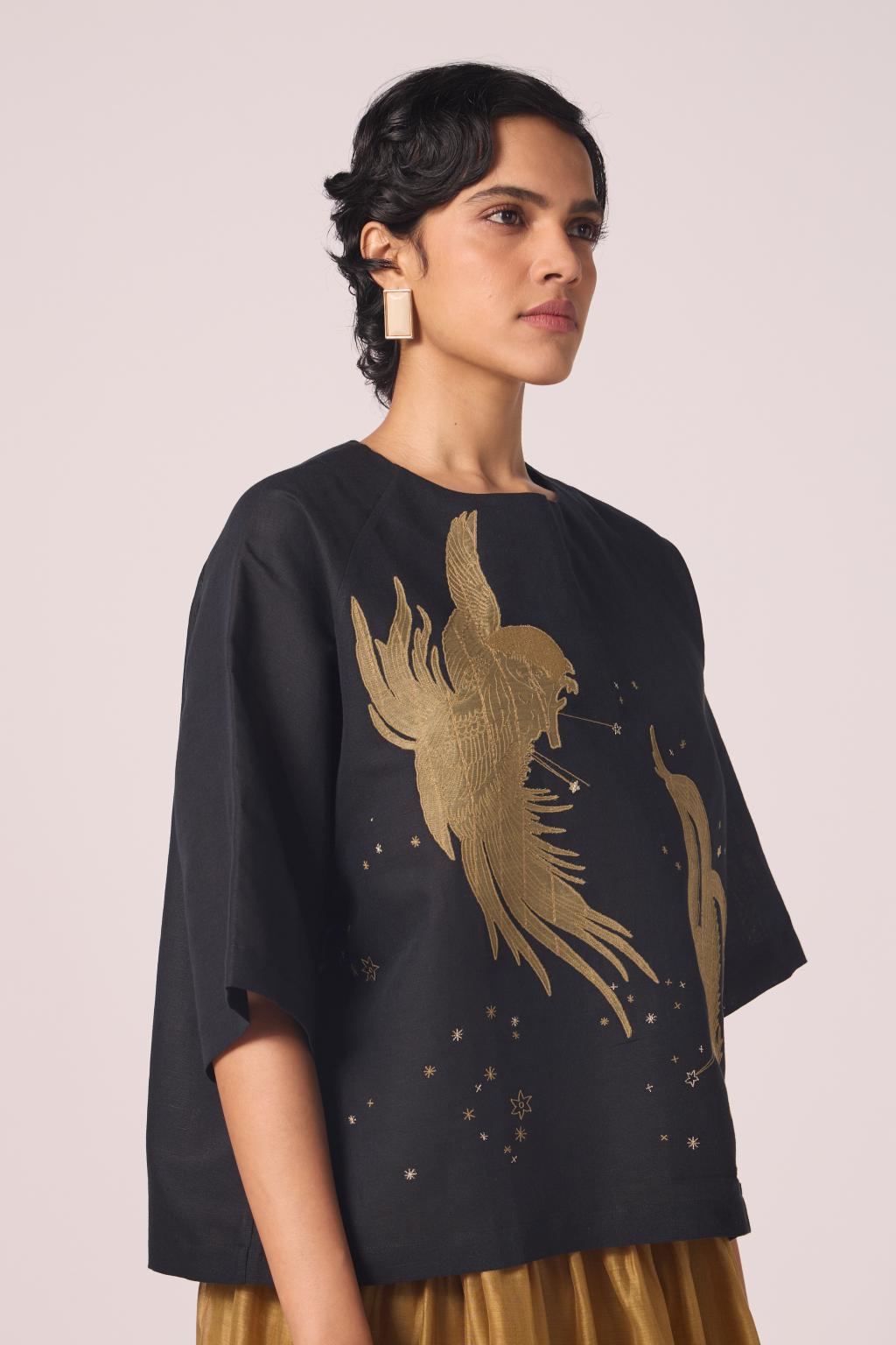 Roma Embroidered Top