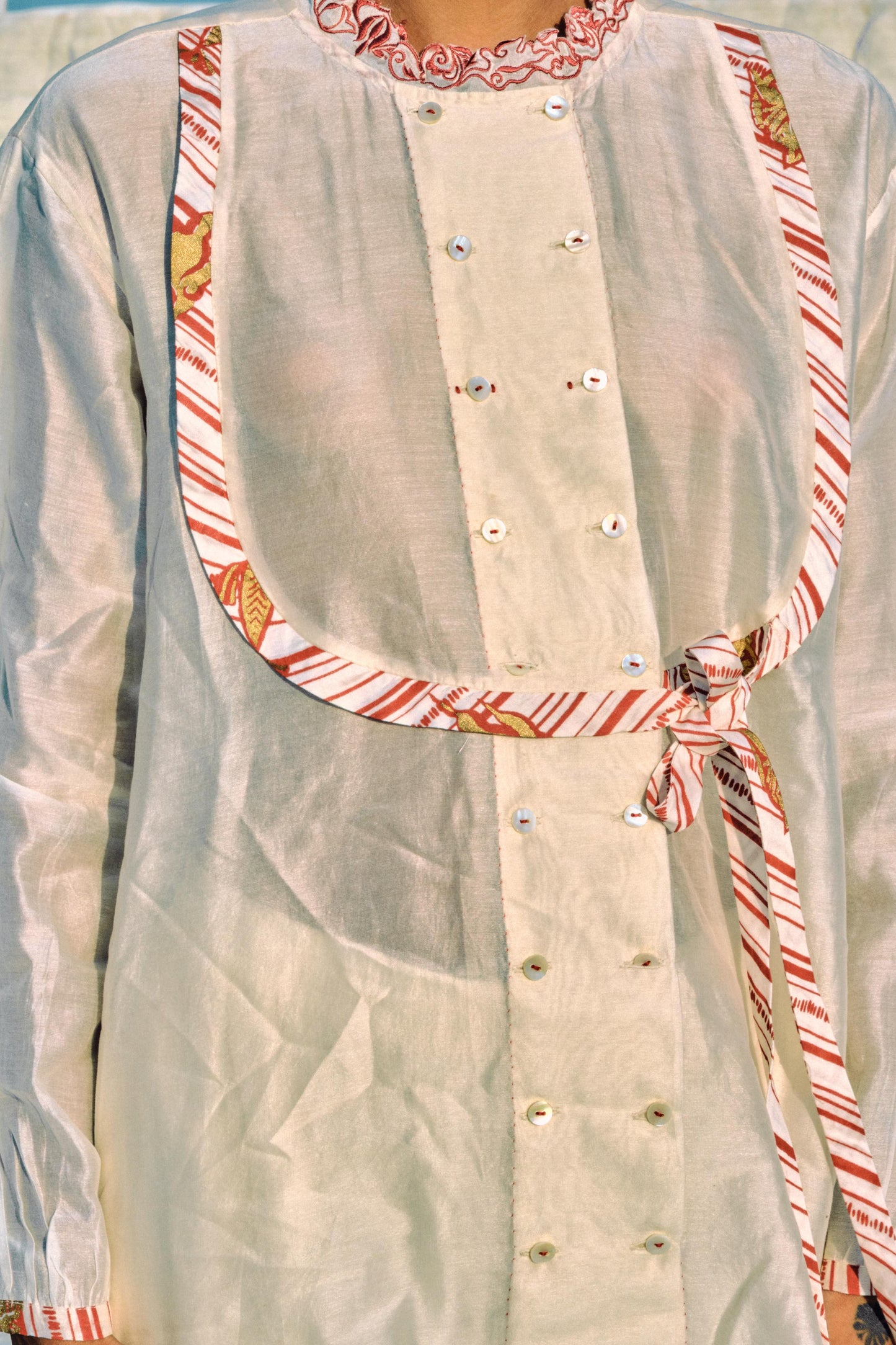 ⁠Thida Mandarin Shirt