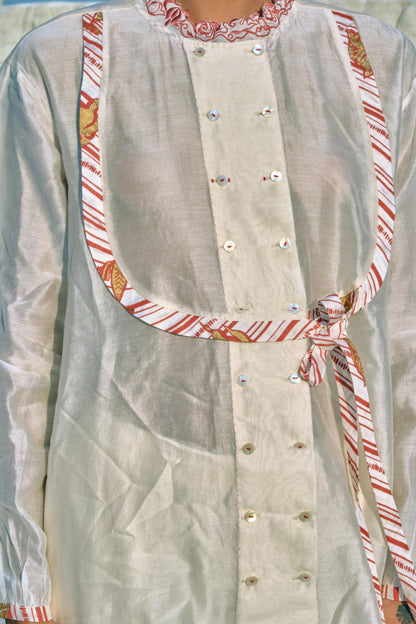 ⁠Thida Mandarin Shirt