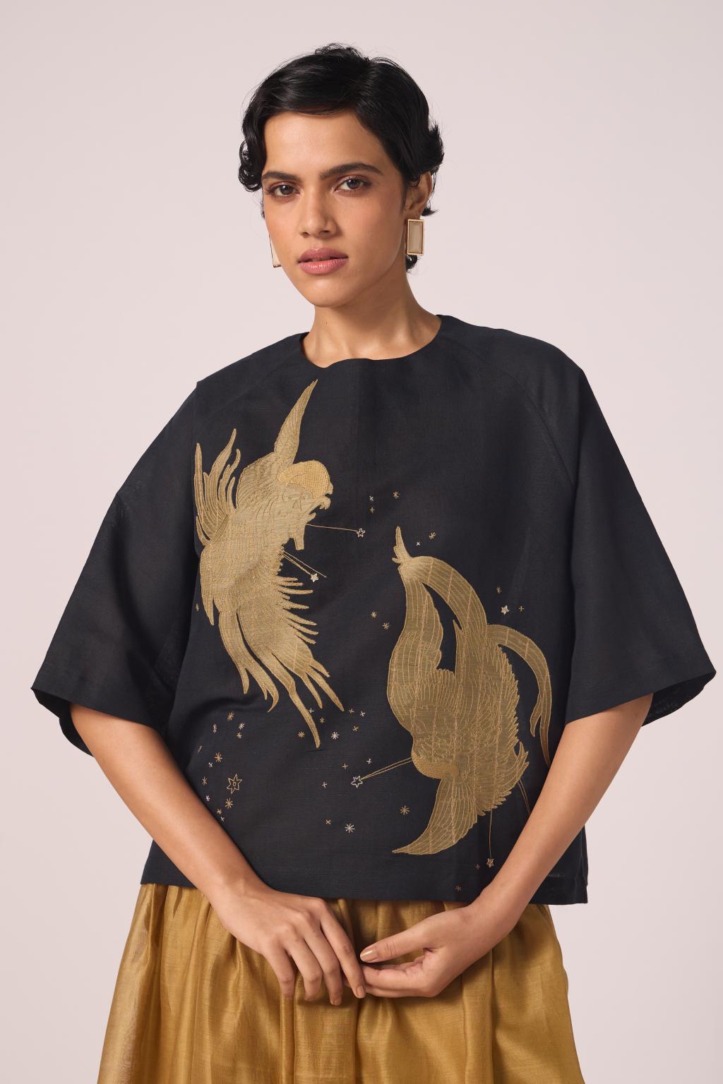 Roma Embroidered Top