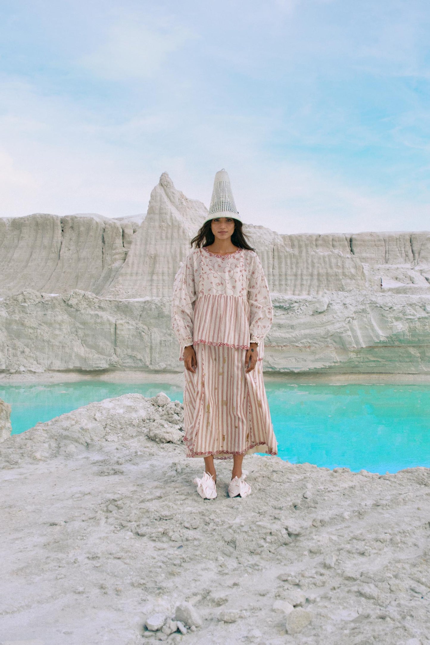 Hintha Gathered Dress