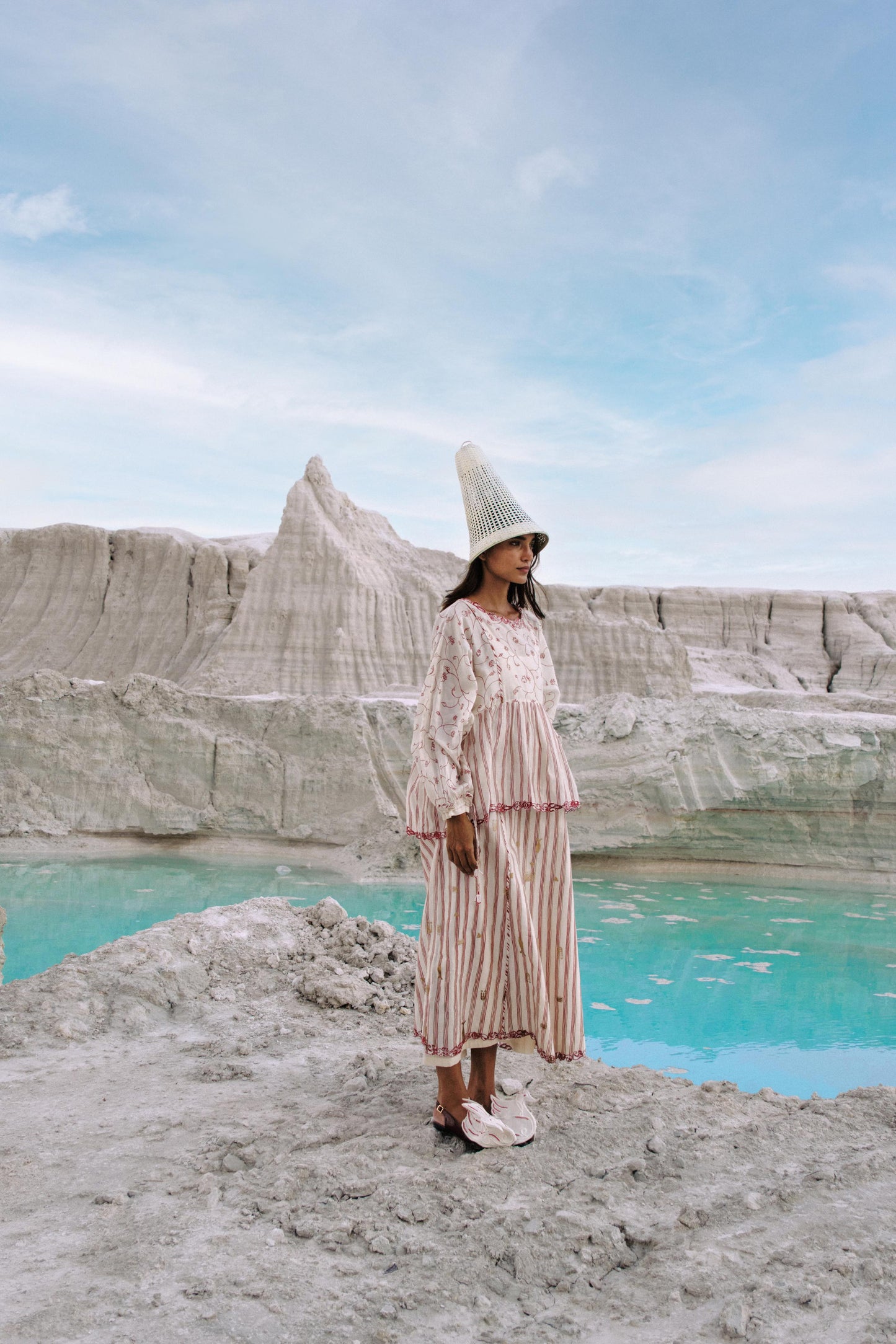 Hintha Gathered Dress