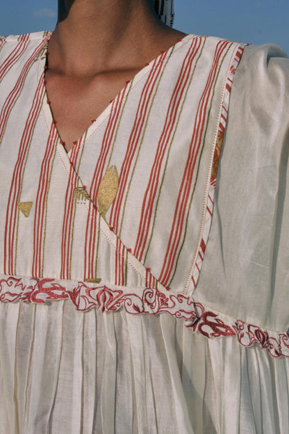 Su Mon Square Sleeve Dress