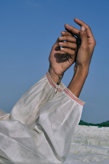 Su Mon Square Sleeve Dress