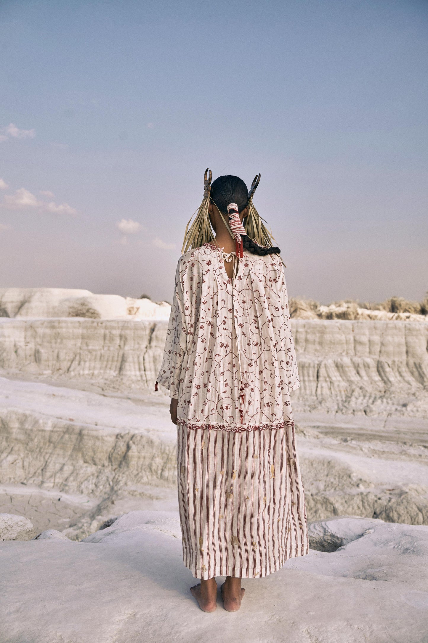 Chan Box Pleat Dress