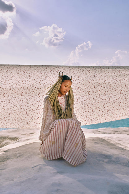 Chan Box Pleat Dress