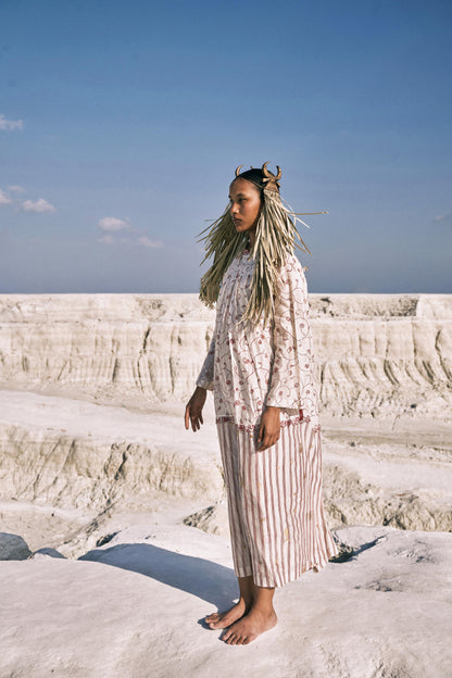 Chan Box Pleat Dress