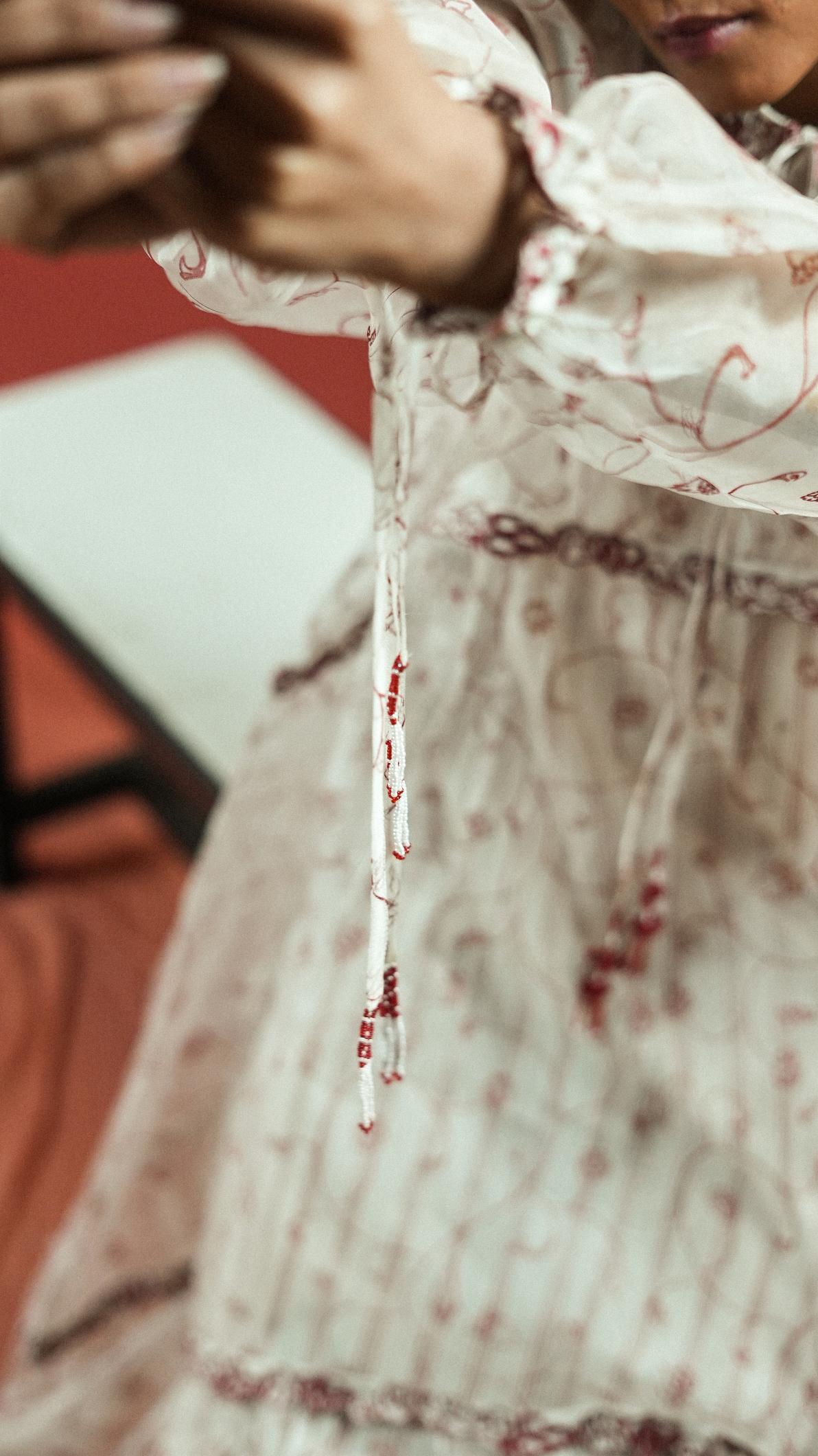 Thanaya Organza Tier Dress