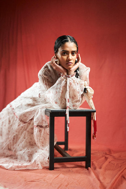 Thanaya Organza Tier Dress