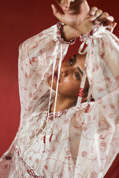 Thanaya Organza Tier Dress