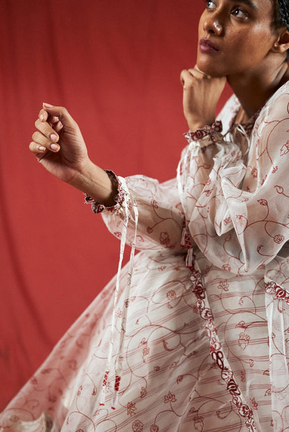 Thanaya Organza Tier Dress