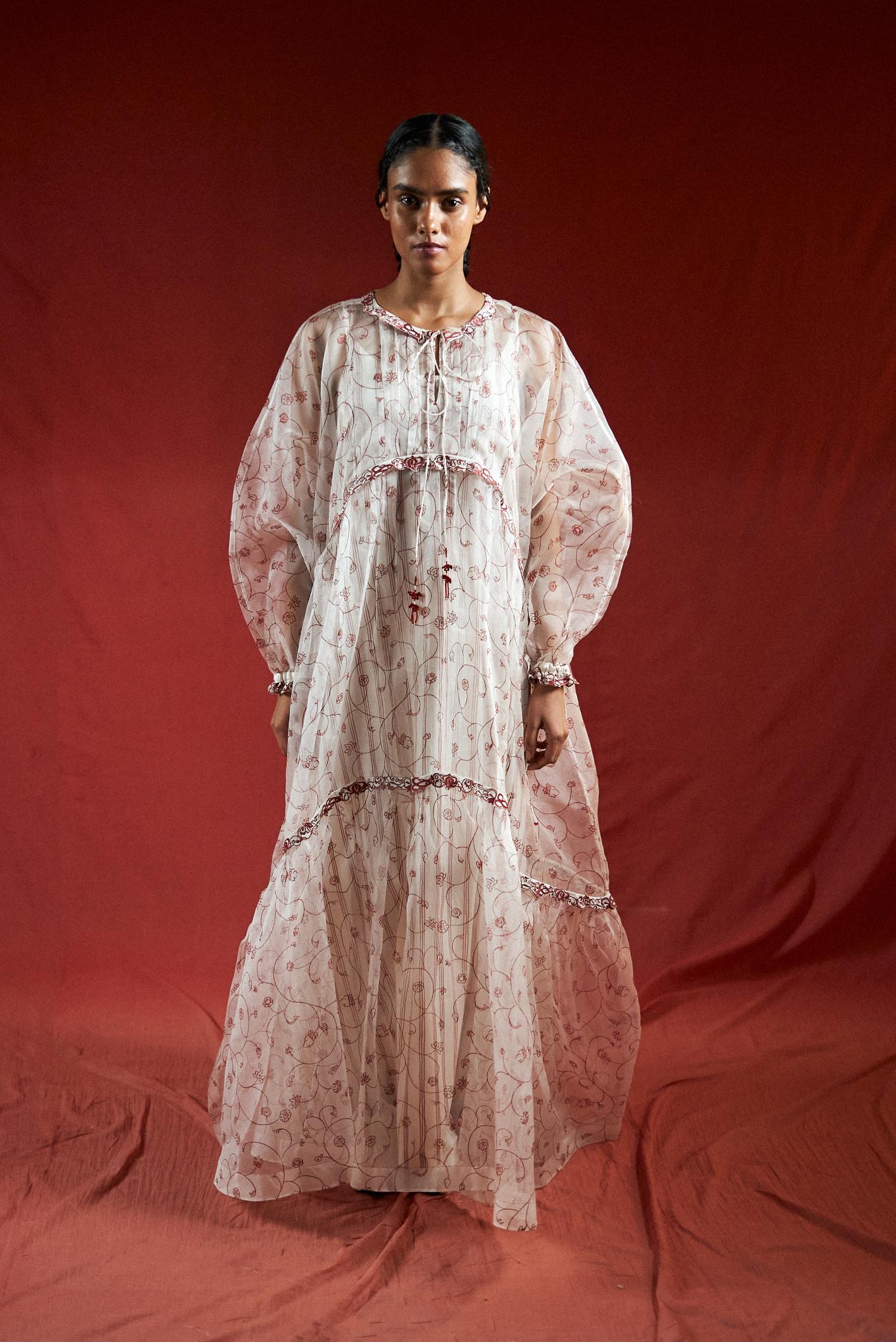 Thanaya Organza Tier Dress