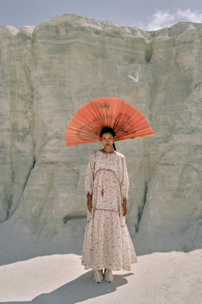 Min Maw Chanderi Tier Dress