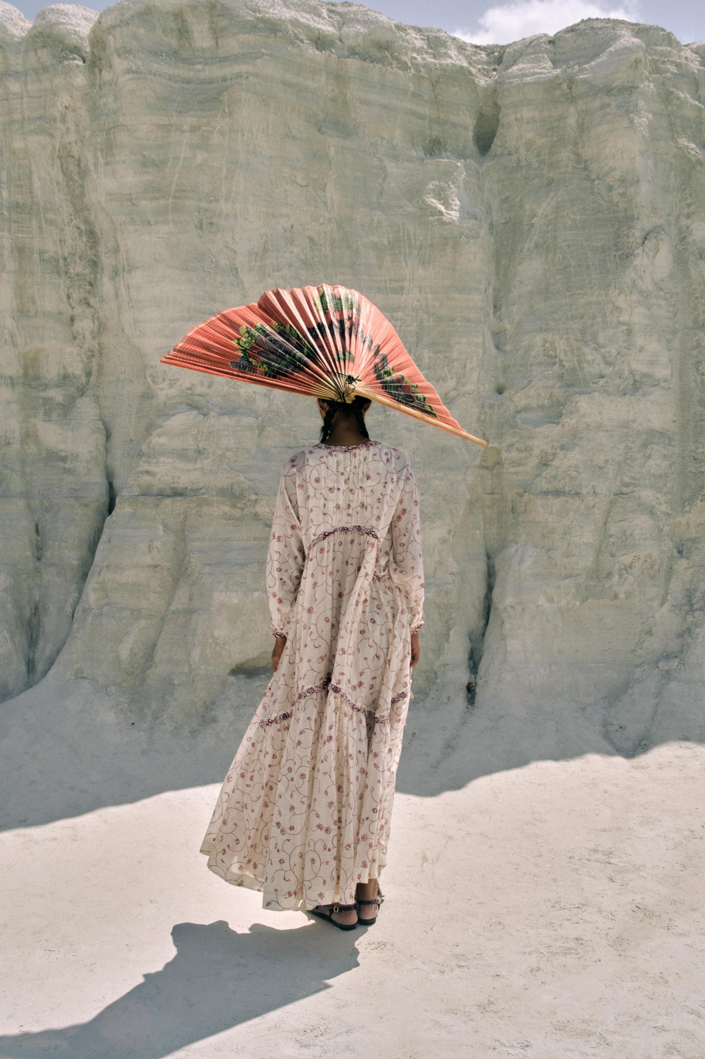 Min Maw Chanderi Tier Dress