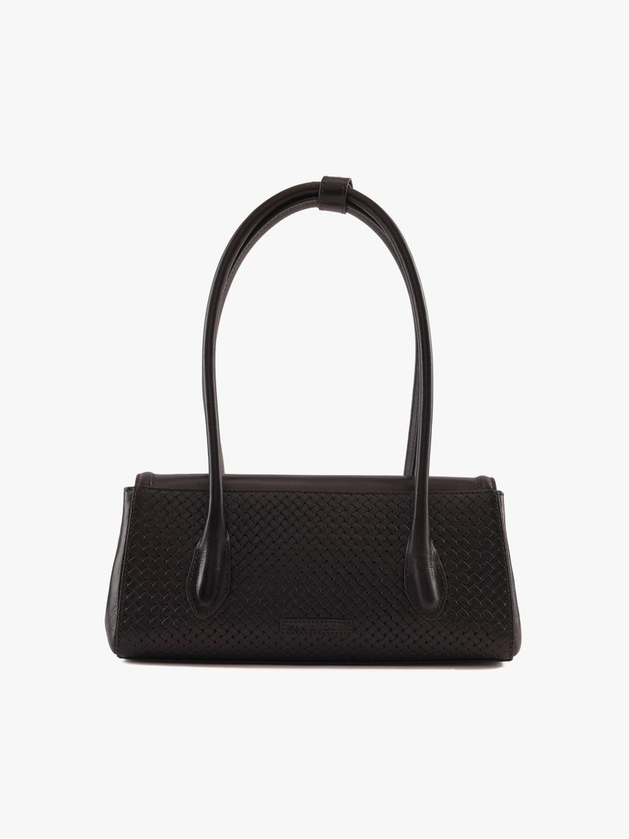 Seville Satchel (Warm Black) (Small)