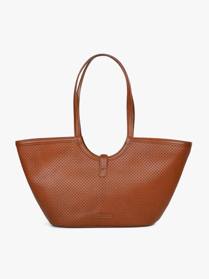 Amalfi Tote (Cognac) (Small)