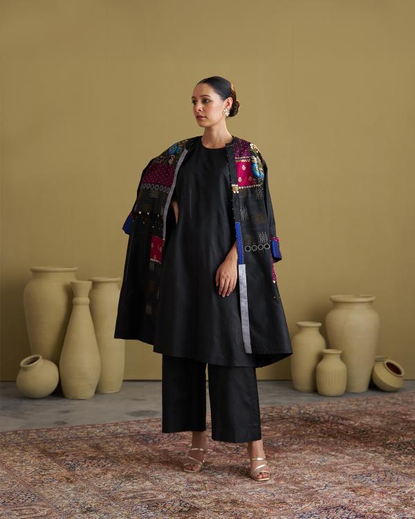 The Black Anokhi Jacket