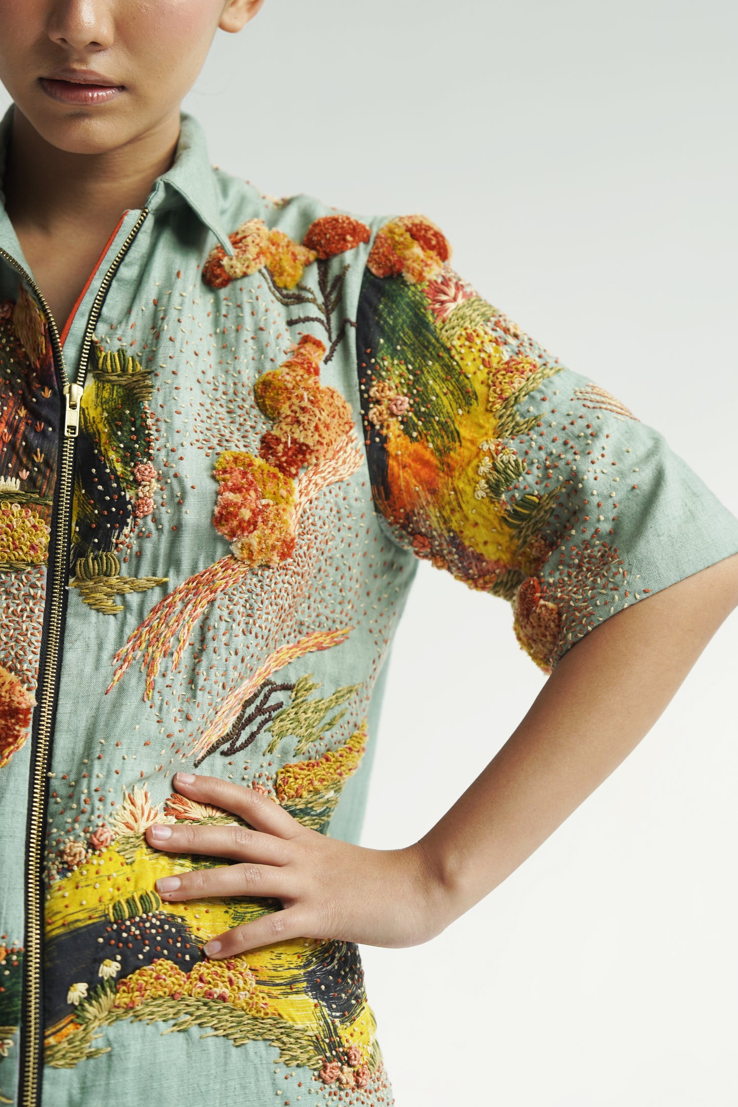 Kobai Embroidered Shirt