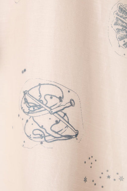 Cheryl Zodiac Print Handwoven Dress