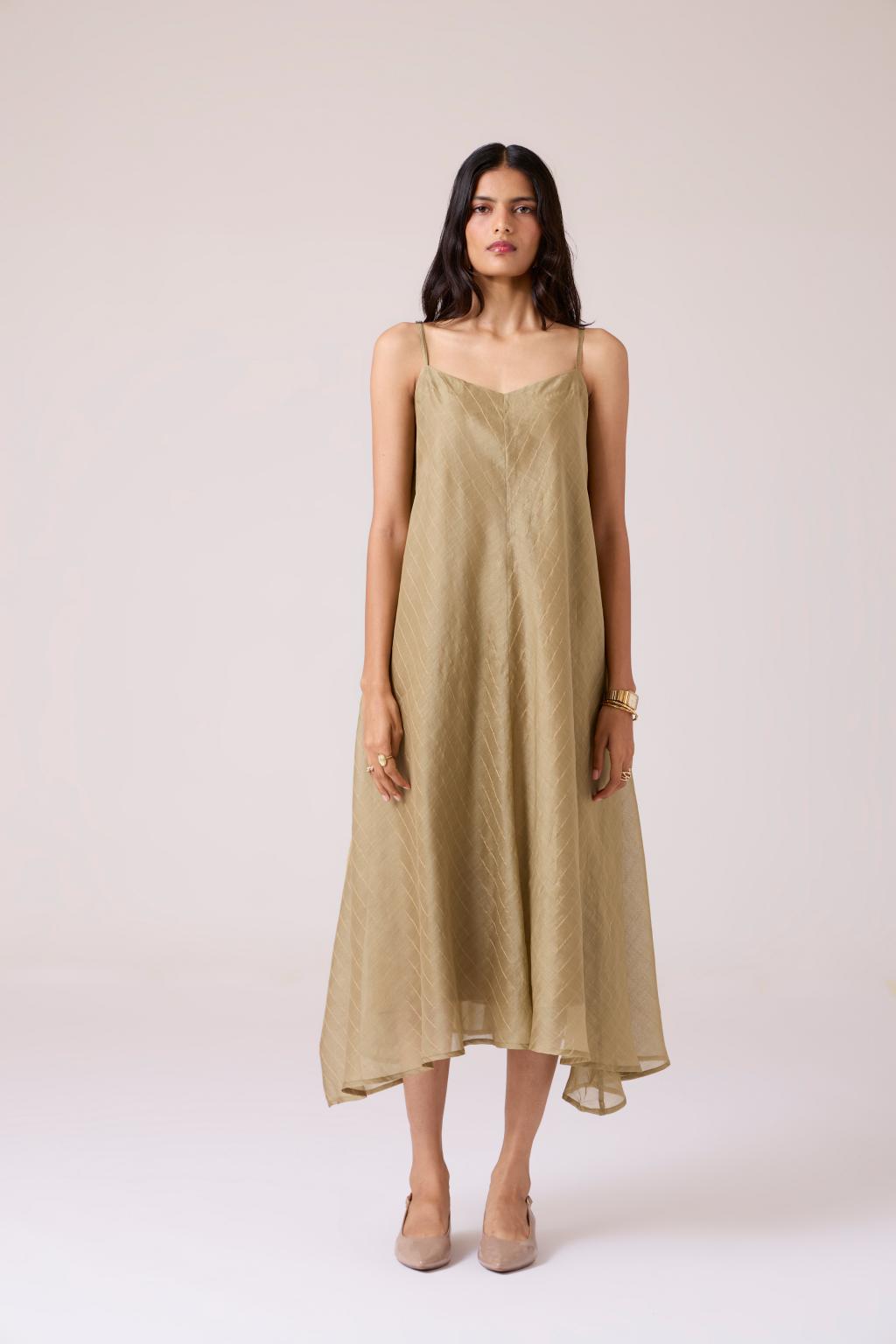 Jane Olive Handwoven Dress