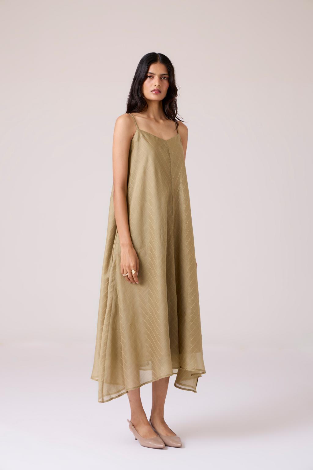 Jane Olive Handwoven Dress
