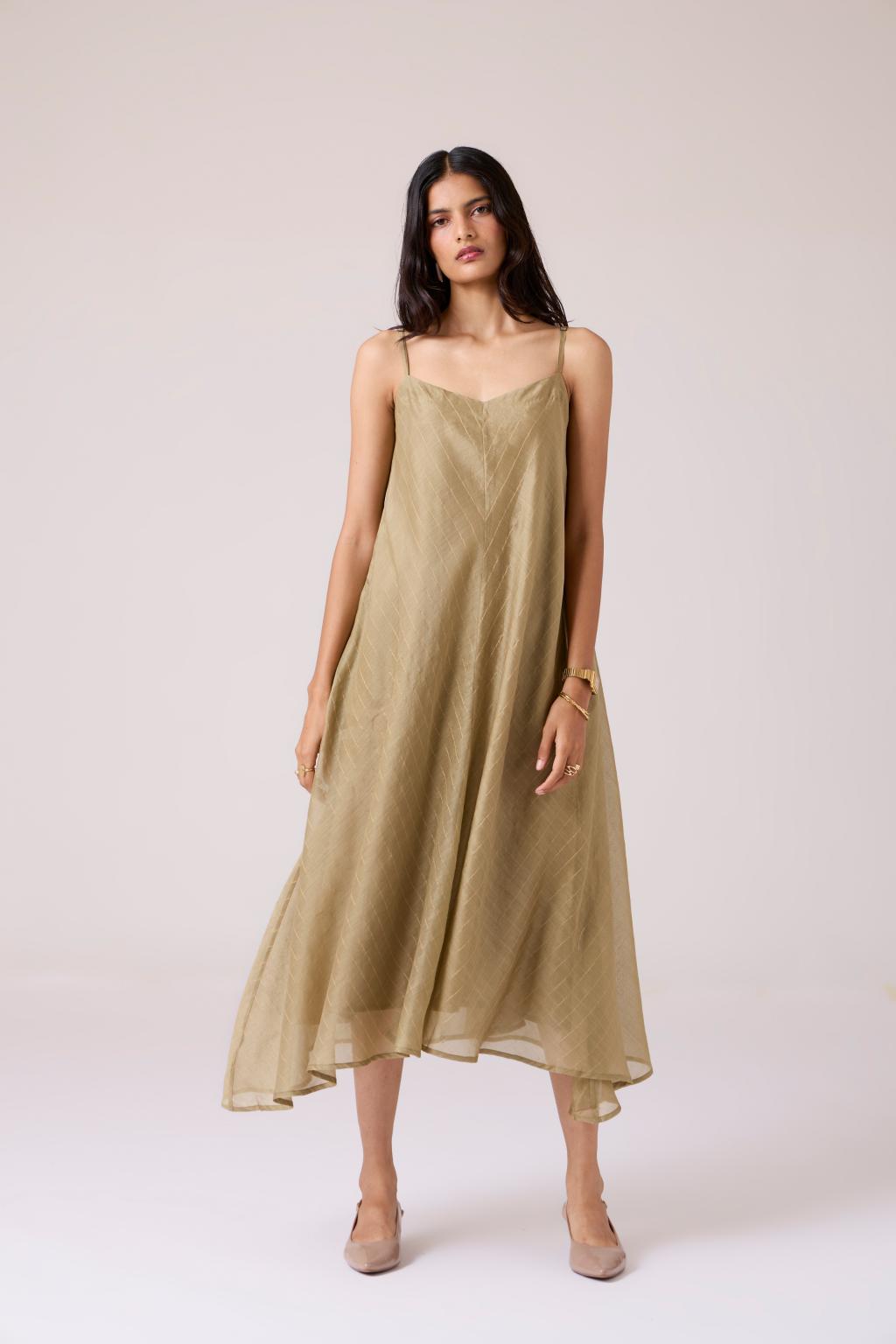 Jane Olive Handwoven Dress