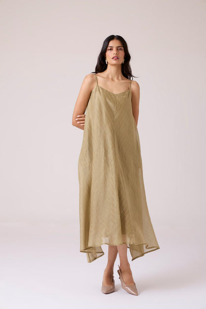 Jane Olive Handwoven Dress