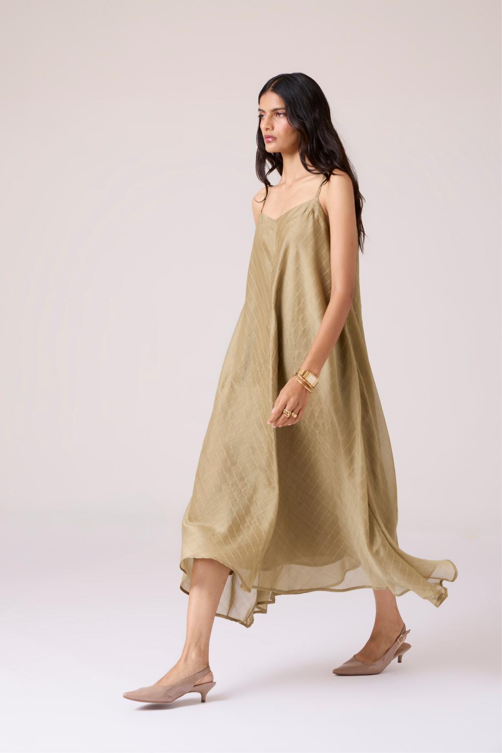 Jane Olive Handwoven Dress