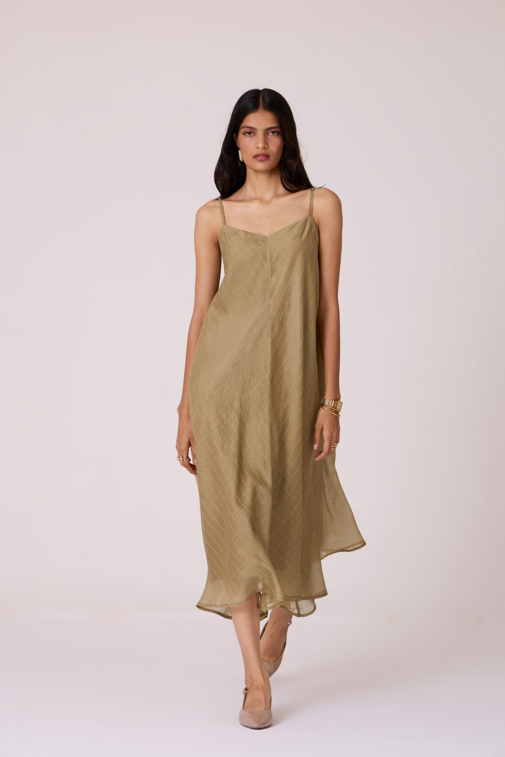 Jane Olive Handwoven Dress