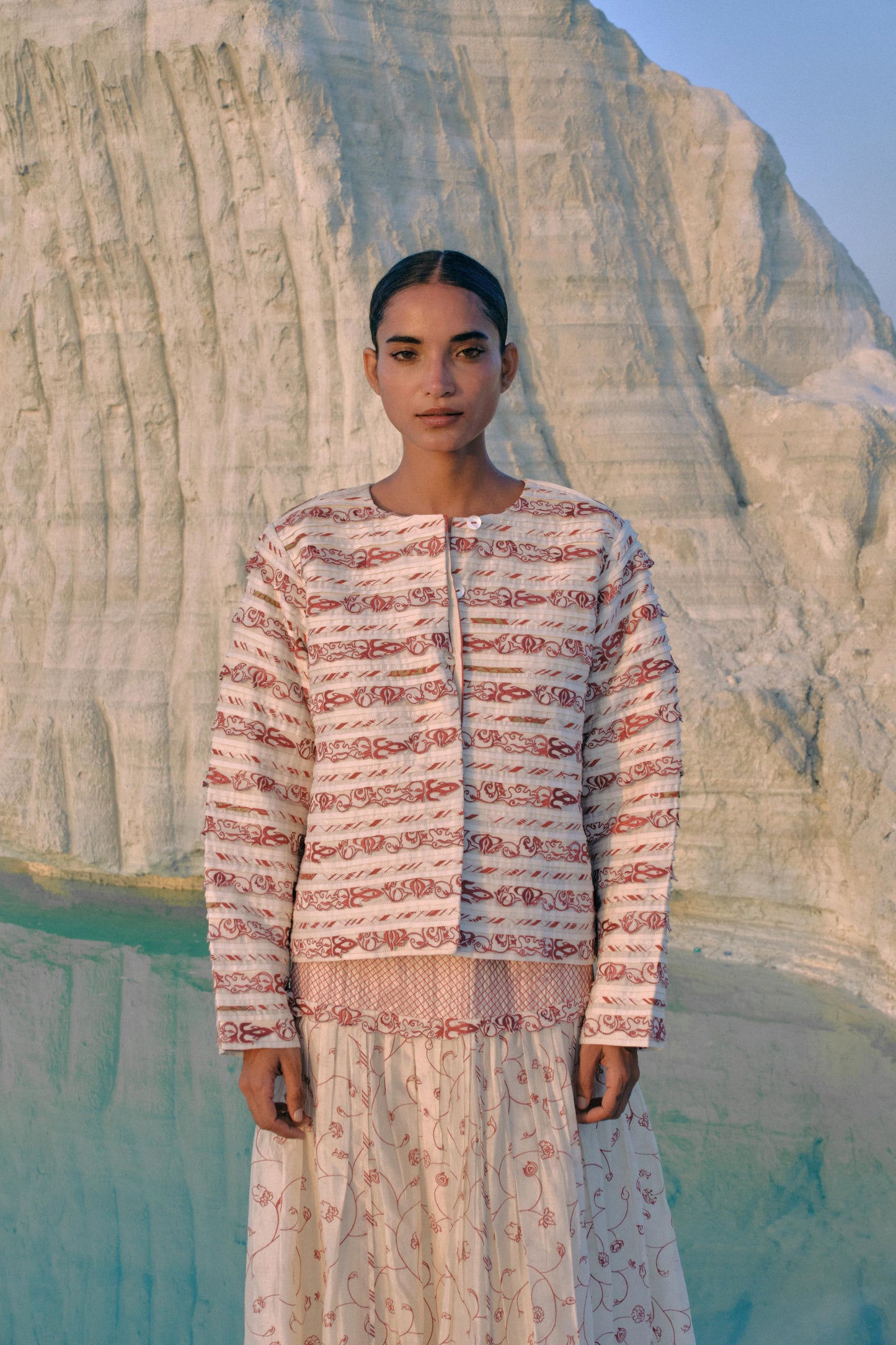 Fable Collarless Jacket