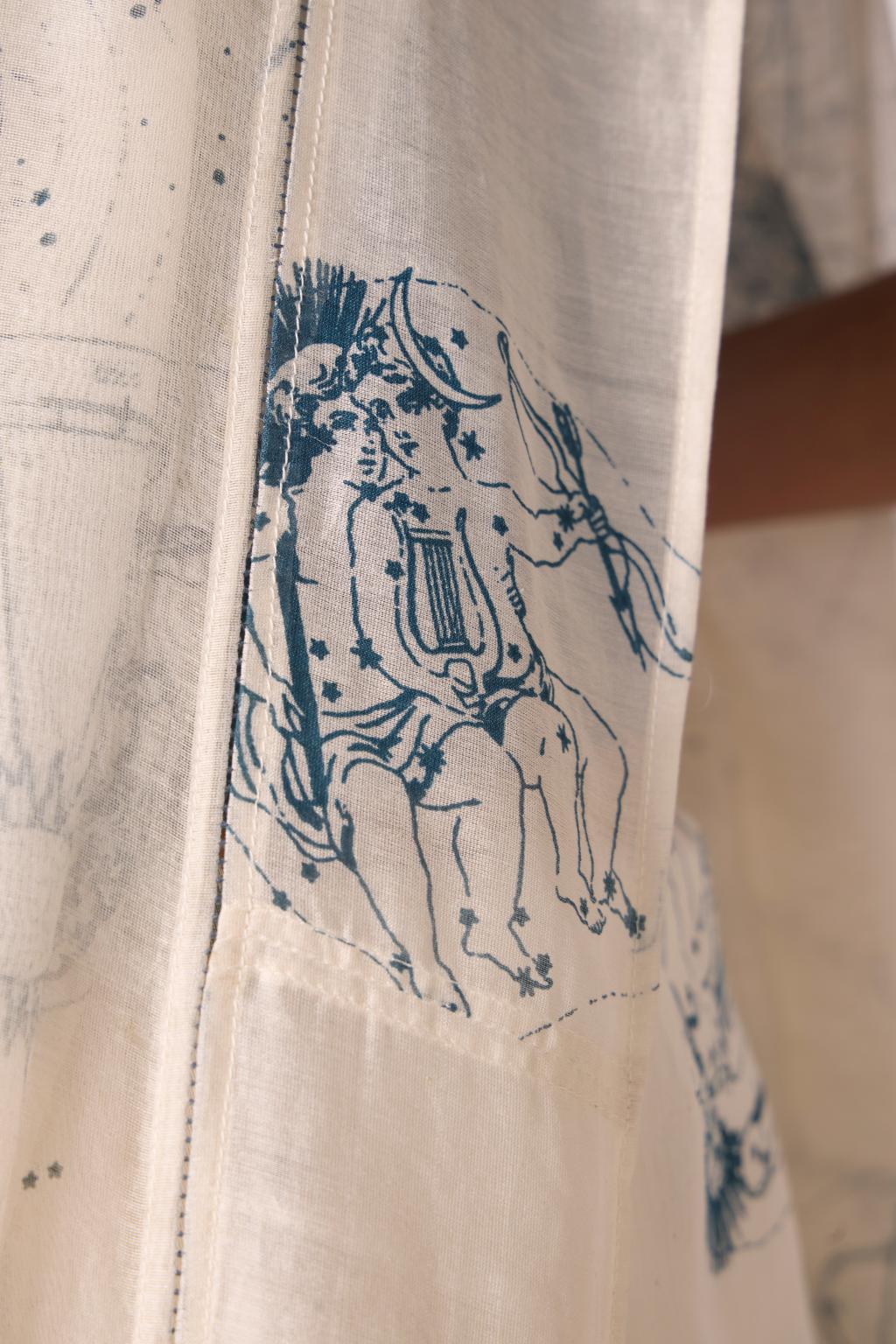 Saiph Zodiac Print Handwoven Saree