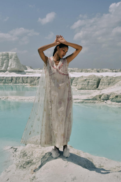 Ashin Organza Overlay