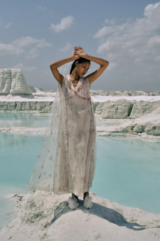 Ashin Organza Overlay