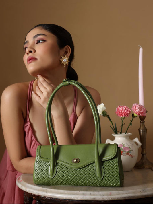 Seville Satchel (Matcha) (Small)