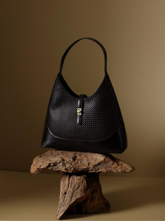 Marrakech Hobo (Warm Black)