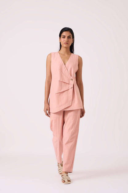 Victory Pink Handwoven Pants