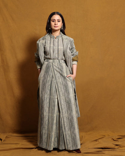 Kahlua Stripe Trench