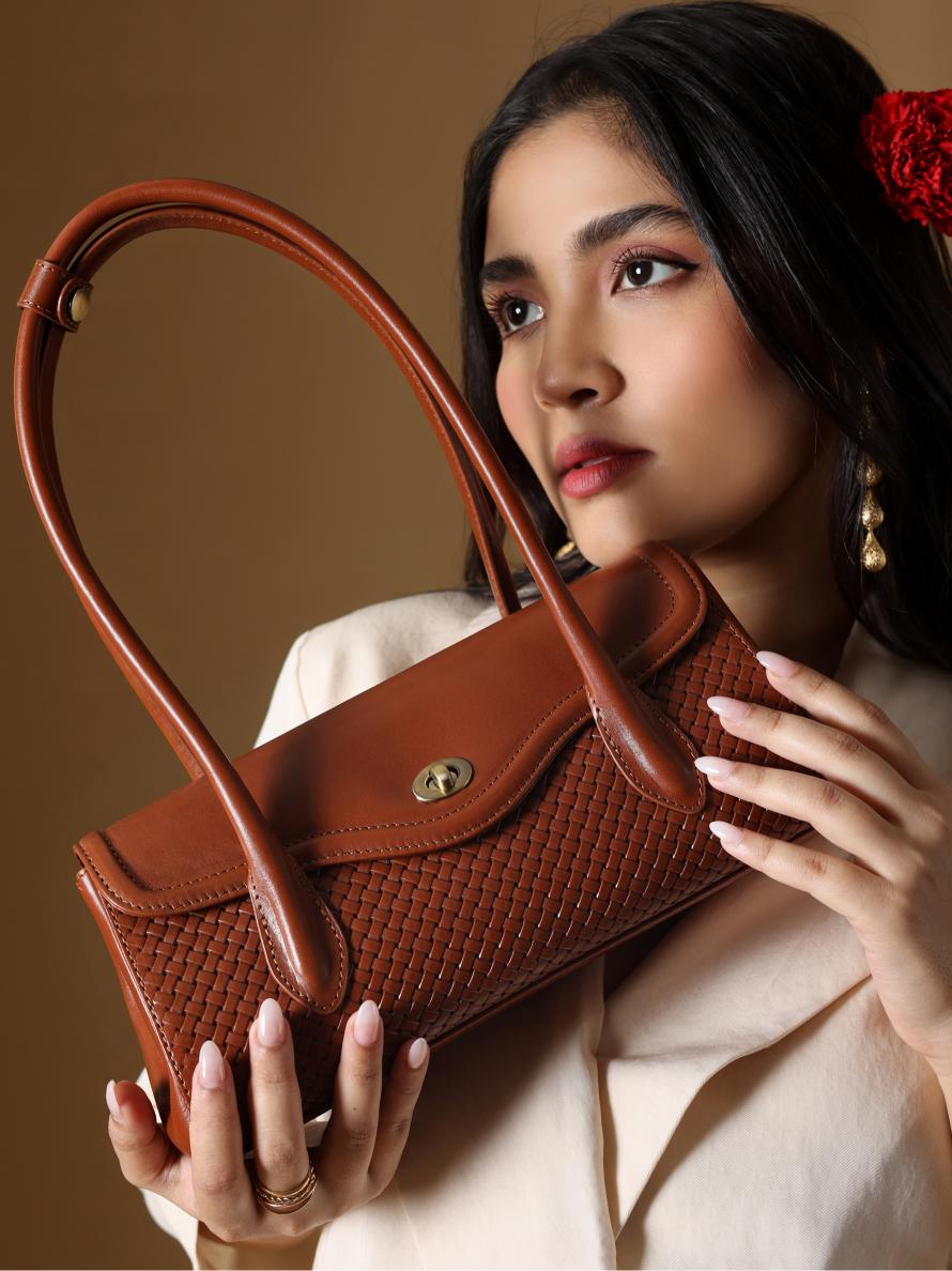 Seville Satchel (Cognac) (Small)