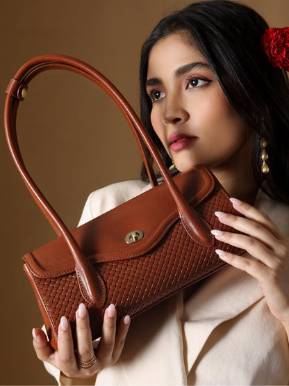 Seville Satchel (Cognac) (Small)