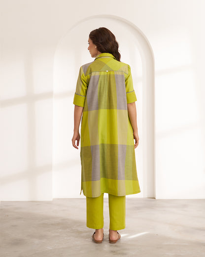 The Kochi Collared Tunic & Pants Set